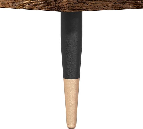 Antik fa színű szerelt fa TV-szekrény 150 x 30 x 44,5 cm