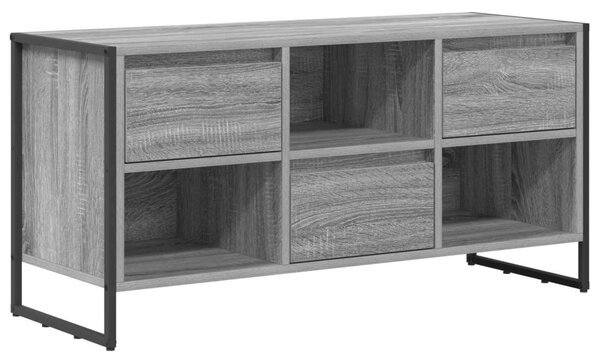 TV szekrény fiókkal Szürke Sonoma 100 x 36 x 49,5 cm Faanyag