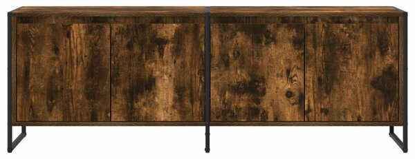 TV szekrény 140 x 36 x 49.5 cm Füstös tölgy Szerelt Fa
