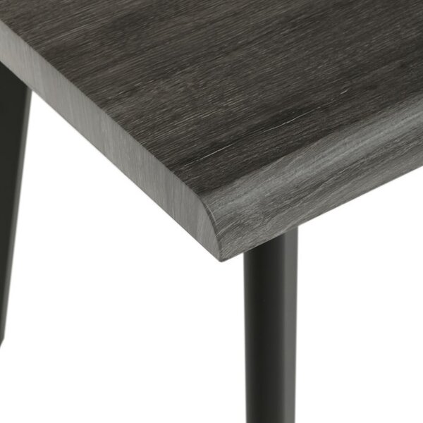 Dohányzóasztal 120 × 60 × 55 cm, MDF, szürke tölgy CT-F4412 GREY