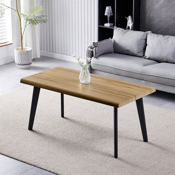 Dohányzóasztal 120 × 60 × 55 cm, MDF, vadtölgy CT-F4412 OAK