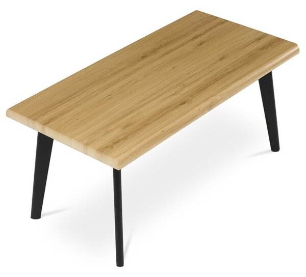 Dohányzóasztal 120 × 60 × 55 cm, MDF, vadtölgy CT-F4412 OAK