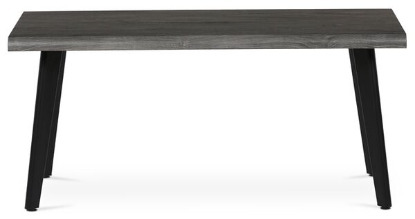 Dohányzóasztal 120 × 60 × 55 cm, MDF, szürke tölgy CT-F4412 GREY