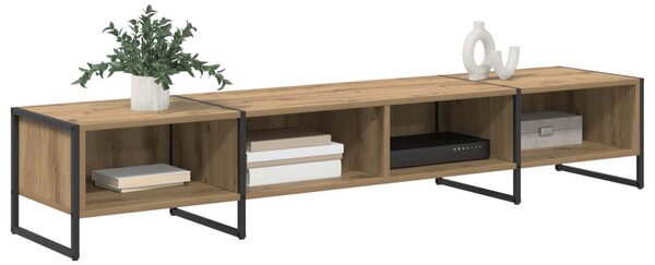 TV szekrény 170.5 x 36 x 30.5 cm Művészi tölgy Faanyag