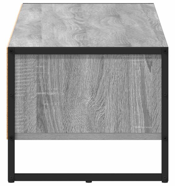 TV szekrény Szürke Sonoma 100 x 36.5 x 30.5 cm Faanyag