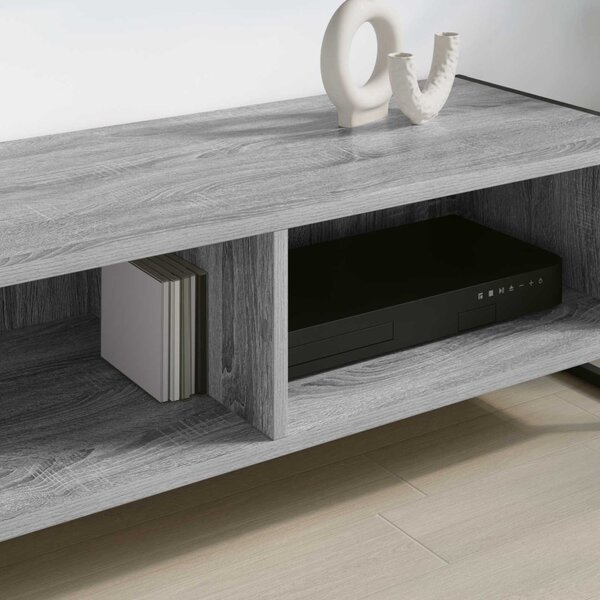 TV szekrény Szürke Sonoma 100 x 36.5 x 30.5 cm Faanyag