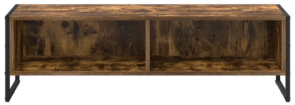 TV szekrény 100 x 36.5 x 30.5 cm Füstös tölgy Szerelt Fa