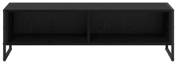 TV szekrény 100 x 36.5 x 30.5 cm Fekete tölgy Faanyag