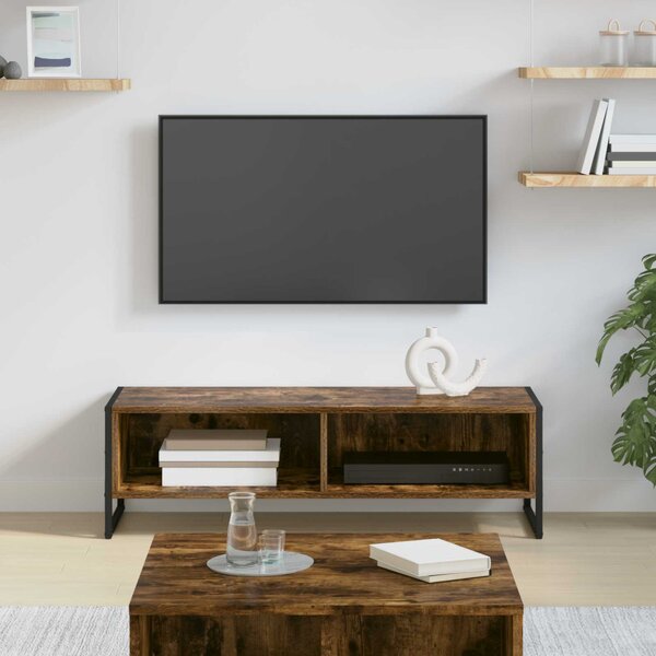 VidaXL TV szekrény Füstös tölgy 100 x 36.5 x 30.5 cm Faanyag