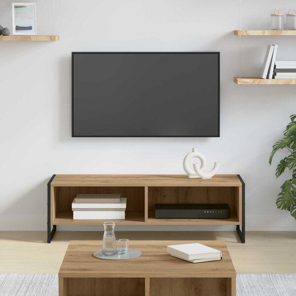 VidaXL TV szekrény Művészi tölgy 100 x 36.5 x 30.5 cm Faanyag