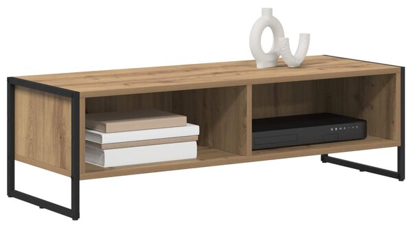TV szekrény 100 x 36.5 x 30.5 cm Művészi tölgy Szerelt Fa