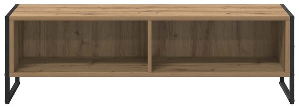 TV szekrény 100 x 36.5 x 30.5 cm Művészi tölgy Szerelt Fa