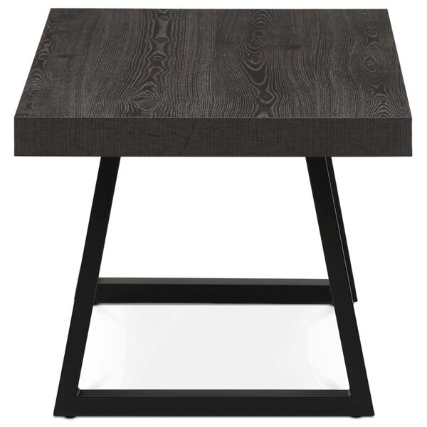 Dohányzóasztal 120 × 60 × 50 cm, melamin, szürke tölgy CT-R5212 GREY