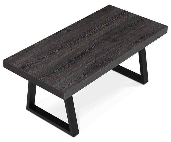 Dohányzóasztal 120 × 60 × 50 cm, melamin, szürke tölgy CT-R5212 GREY
