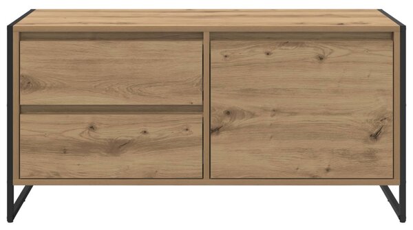 TV szekrény 100 x 36 x 49.5 cm Művészi tölgy Szerelt Fa