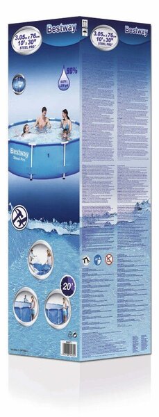 Bestway Steel Pro medence D3,05m x 76cm (56677)