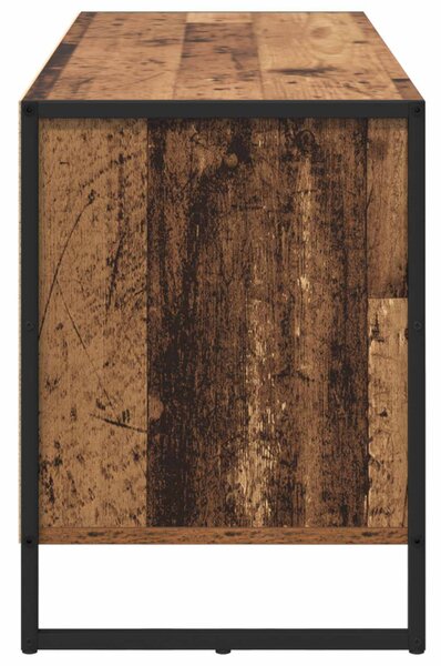 TV szekrény fiókkal Öreg fa 100 x 36 x 49.5 cm Faanyag