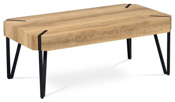 Dohányzóasztal 110 × 60 × 42 cm, MDF, tölgy AHG-241 OAK2