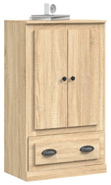Sonoma tölgy szerelt fa magasszekrény 60x35,5x103,5 cm