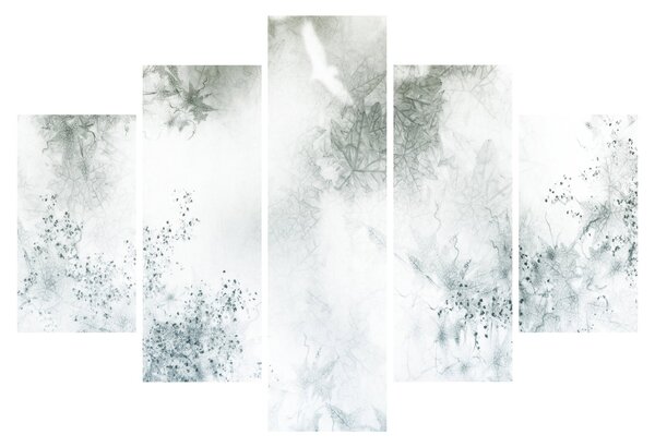 A levél absztrakció képe (150x105 cm)