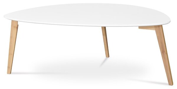 Dohányzóasztal 120 × 60 × 45 cm, MDF, fehér AF-1184 WT