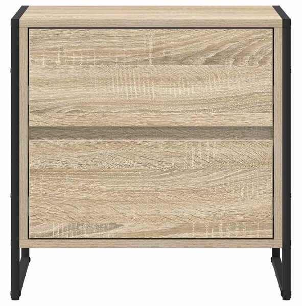 Éjjeli asztal Sonoma 50 x 39.5 x 50 cm Szerelt Fa