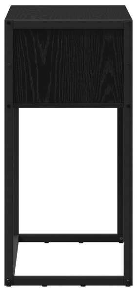 Végasztal Fekete tölgy 100 x 36 x 75 cm Szerelt Fa