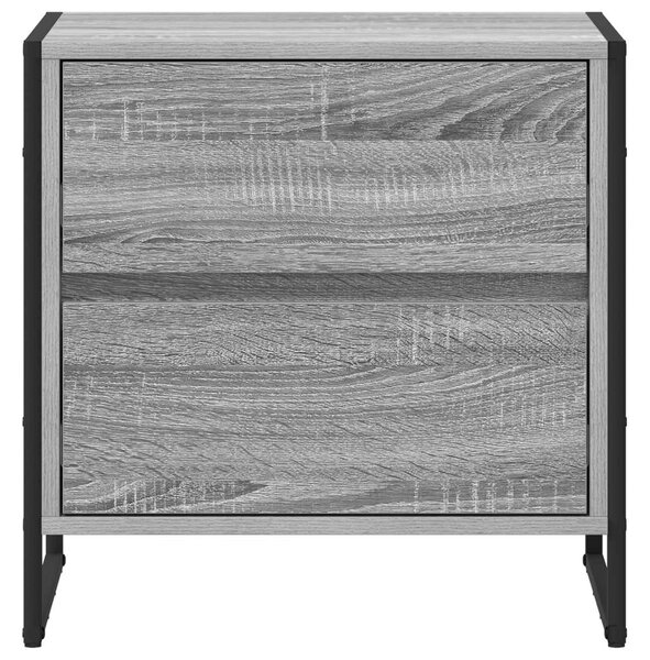 Éjjeli asztal Szürke Sonoma 50 x 39.5 x 50 cm Szerelt Fa