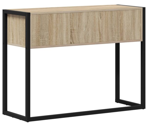 Végasztal tárolóval Sonoma 100 x 36 x 75 cm Faanyag