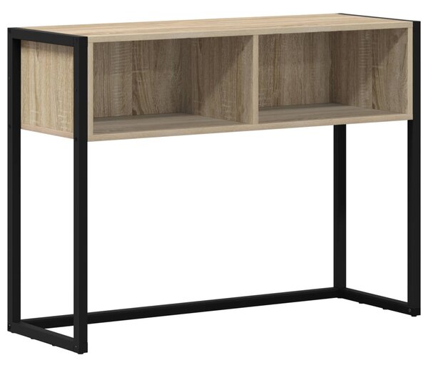 Végasztal tárolóval Sonoma 100 x 36 x 75 cm Faanyag