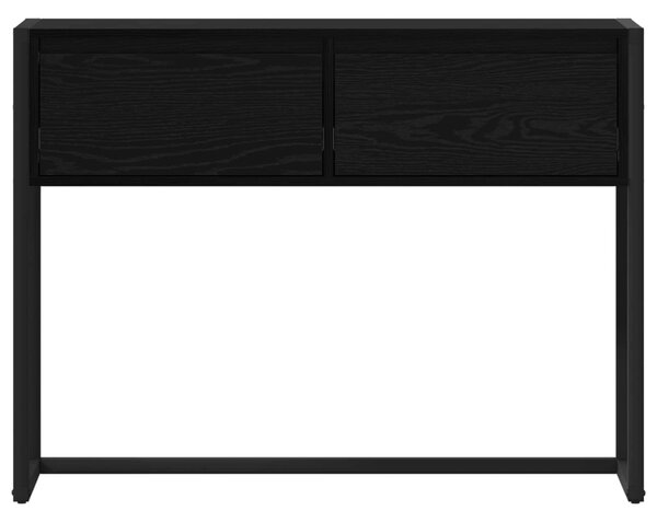 Végasztal Fekete tölgy 100 x 36 x 75 cm Szerelt Fa