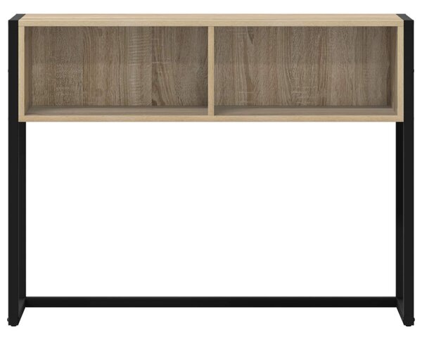 Végasztal tárolóval Sonoma 100 x 36 x 75 cm Faanyag