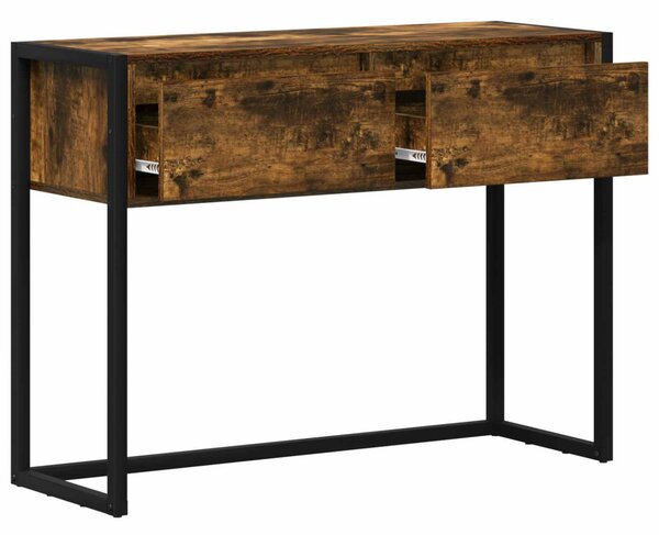 Végasztal Füstös tölgy 100 x 36 x 75 cm Faanyag