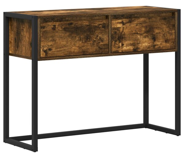 Végasztal Füstös tölgy 100 x 36 x 75 cm Faanyag