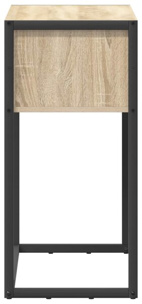 Végasztal fiókkal tárolóval Sonoma 100 x 36 x 75 cm Faanyag