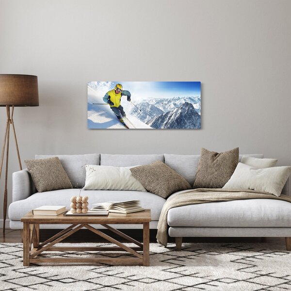Kép - Síelő (120x50 cm)