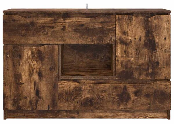Széf fiókkal Füstölt tölgy 100 x 30 x 65,6 Faanyag
