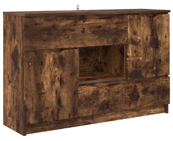 Széf fiókkal Füstölt tölgy 100 x 30 x 65,6 Faanyag