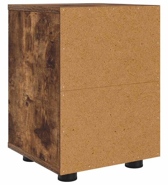 Éjjeliszekrények 2 pcs Füstölt tölgy 30,5 x 30 x 43 cm Faanyag