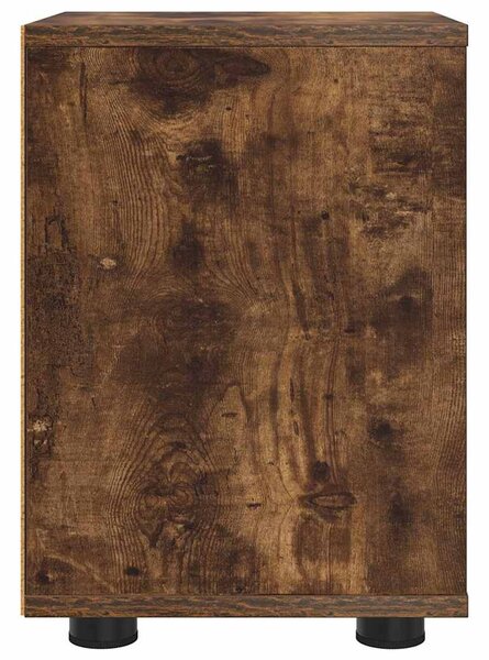 Éjjeliszekrények 2 pcs Füstölt tölgy 30,5 x 30 x 43 cm Faanyag