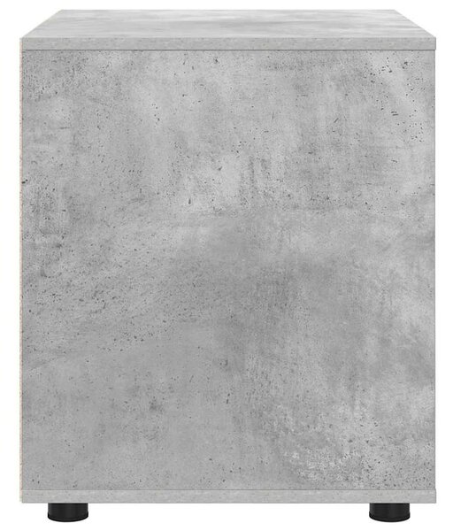 Tárolószekrény Beton Szürke 60 x 48 x 57 cm Faanyag