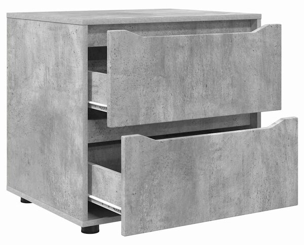 Tárolószekrény Beton Szürke 60 x 48 x 57 cm Faanyag