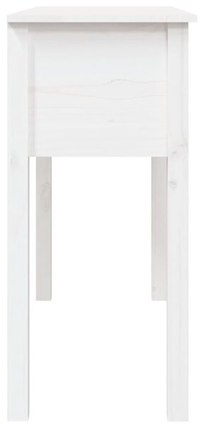Fehér tömör fenyőfa tálalóasztal 100 x 35 x 75 cm