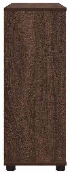 Tárolószekrény Barna Tölgy 80 x 31 x 81 cm Faanyag