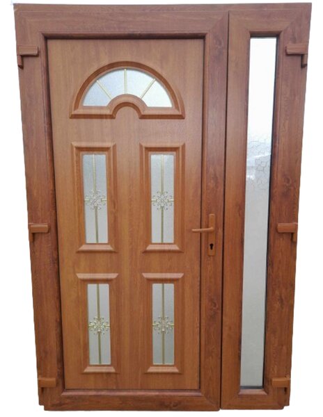 Remy A2– Aranytölgy – Bejárati ajtó – 138x208 – NYITHATÓ OLDALLAL - H111