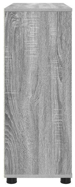 Tárolószekrény Szürke Sonoma 80 x 31 x 81 cm Faanyag