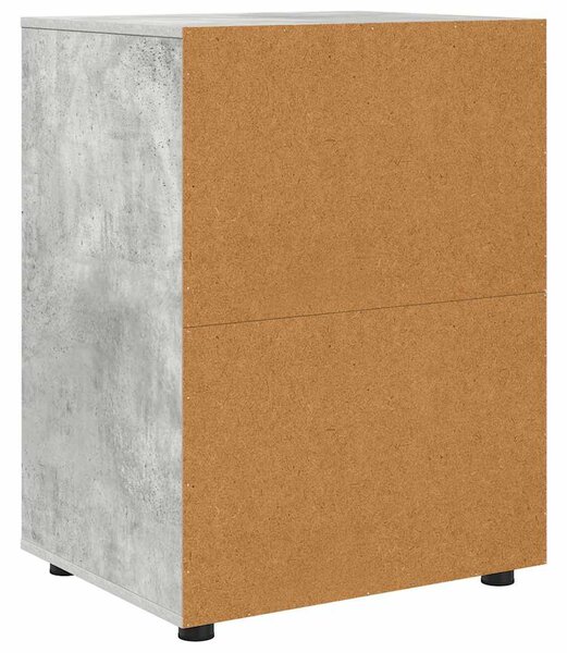 Tárolószekrény Beton Szürke 60 x 48 x 81 cm Faanyag