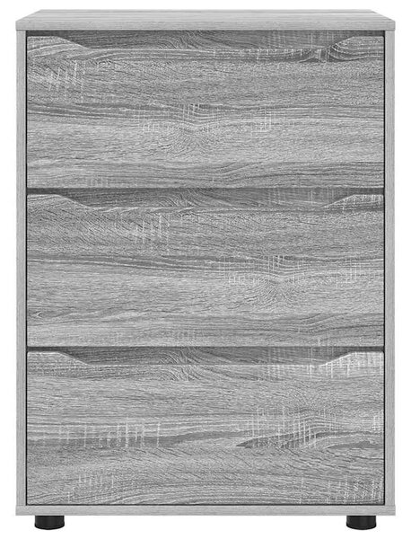 Tárolószekrény Szürke Sonoma 60 x 48 x 81 cm Faanyag