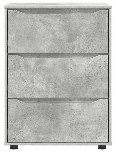 Tárolószekrény Beton Szürke 60 x 48 x 81 cm Faanyag