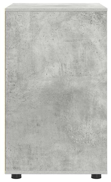 Tárolószekrény Beton Szürke 60 x 48 x 81 cm Faanyag